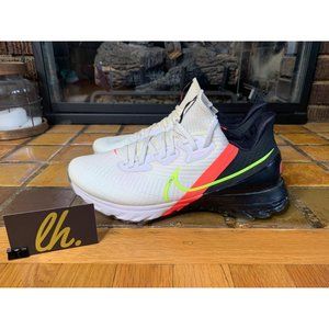 Size 9 Nike Air Zoom Infinity Tour “Volt White Crimson” Wide Golf Shoes CT0541-1